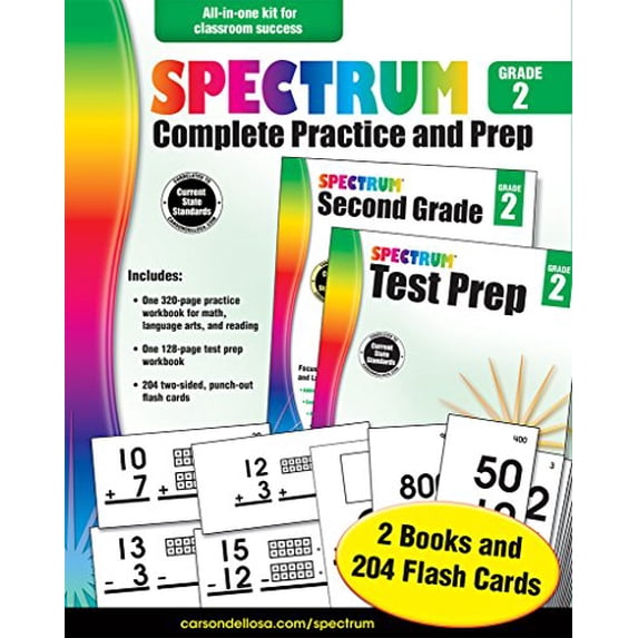 Pre-Owned Spectrum Complete Practice and Prep, Grade 2 Paperback