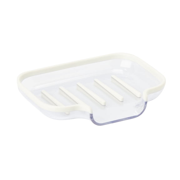 Spectrum Cora Soap Dish with Drainage for Kitchen and Bath, Buttercream