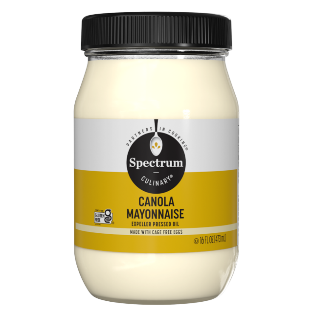 Spectrum Culinary Canola Mayonnaise 16 fl oz Pack of 4