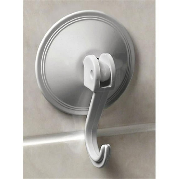 Spectrum Diversified 15500 White Small Suction Cup With Locking Hook