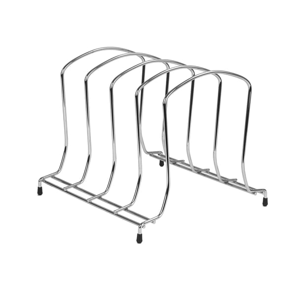 SPECTRUM DIVERSIFIED DESIGNS Kitchen Organizer, Chrome Wire, 9-1/8 x 10-7/8 x 10-1/4-In. 51270