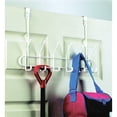 thumbnail image 1 of Spectrum Diversified Spectrum 6 Double Hook Over the Door Rack Padded Brackets Steel, White — Standard Mounting Hardware, Drop-In Replacement, 1 of 1