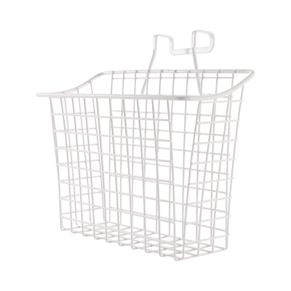 Spectrum Diversified Grid Over the Tank Magazine Holder, White, 25200