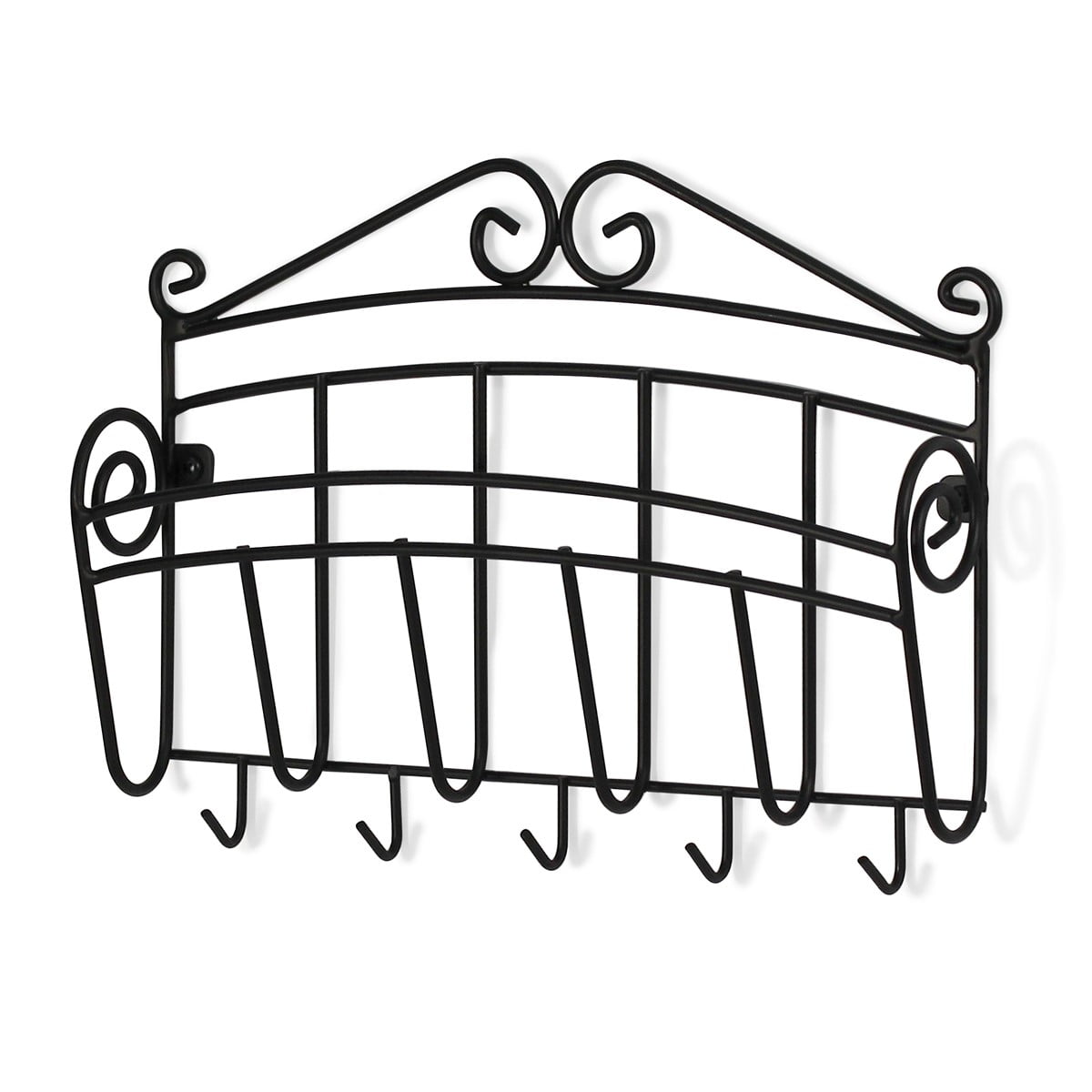 Spectrum Diversified Designs Wall Mounted Letter Holder and Key Rack