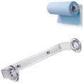 thumbnail image 1 of Spectrum Diversified, Easy Installation Wall Mount Paper Towel Holder, Clear, 1 of 5