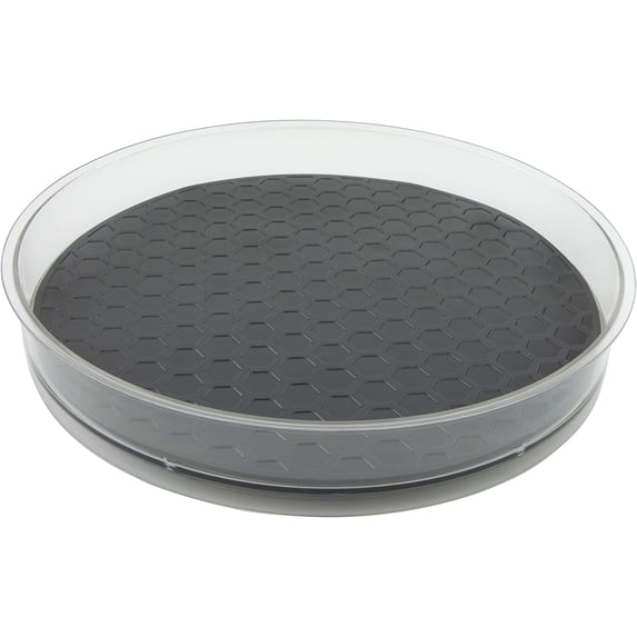Spectrum Hexa Medium Lazy Susan, Revolving Storage Tray for Refrigerator, Pantry, Cabinet, Table and Shelf Organization