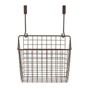 Spectrum Diversified Over-the-Cabinet Storage Basket, Bronze