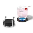 thumbnail image 1 of PANTRY WORKS COASTER CONTAINER W/6 COASTERS BOXED - Chrome, 1 of 2