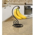 thumbnail image 1 of Spectrum Diversified Scroll Banana Holder - Banana Hanger - Black, 1 of 5