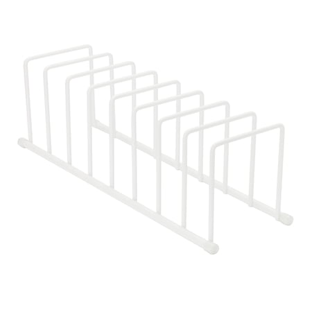 Spectrum Euro Kitchen Organizer, Dish Drying Rack for Kitchen Counter, Matte White