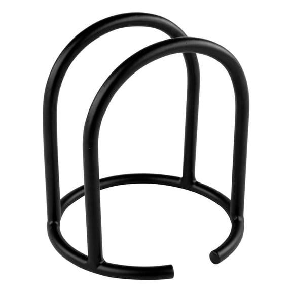 Spectrum Euro Vertical Napkin Holder, 5.5x5.5x5.75 in, Steel, Black