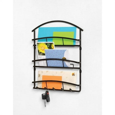Spectrum Euro Wall Mount Letter Holder