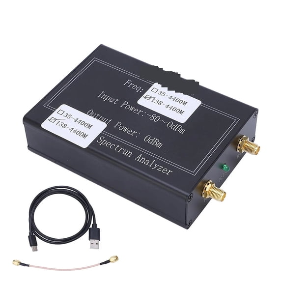 Spectrum Frequency Analyzer Simple No Button Operation 4 Modes For Use ,Accurate Testing