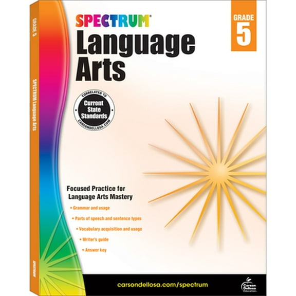 Pre-Owned Spectrum: Spectrum Language Arts, Grade 5 (Series #15) (Paperback)