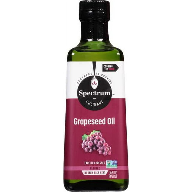 Spectrum Grapeseed Oil 16 fl oz Pack of 2