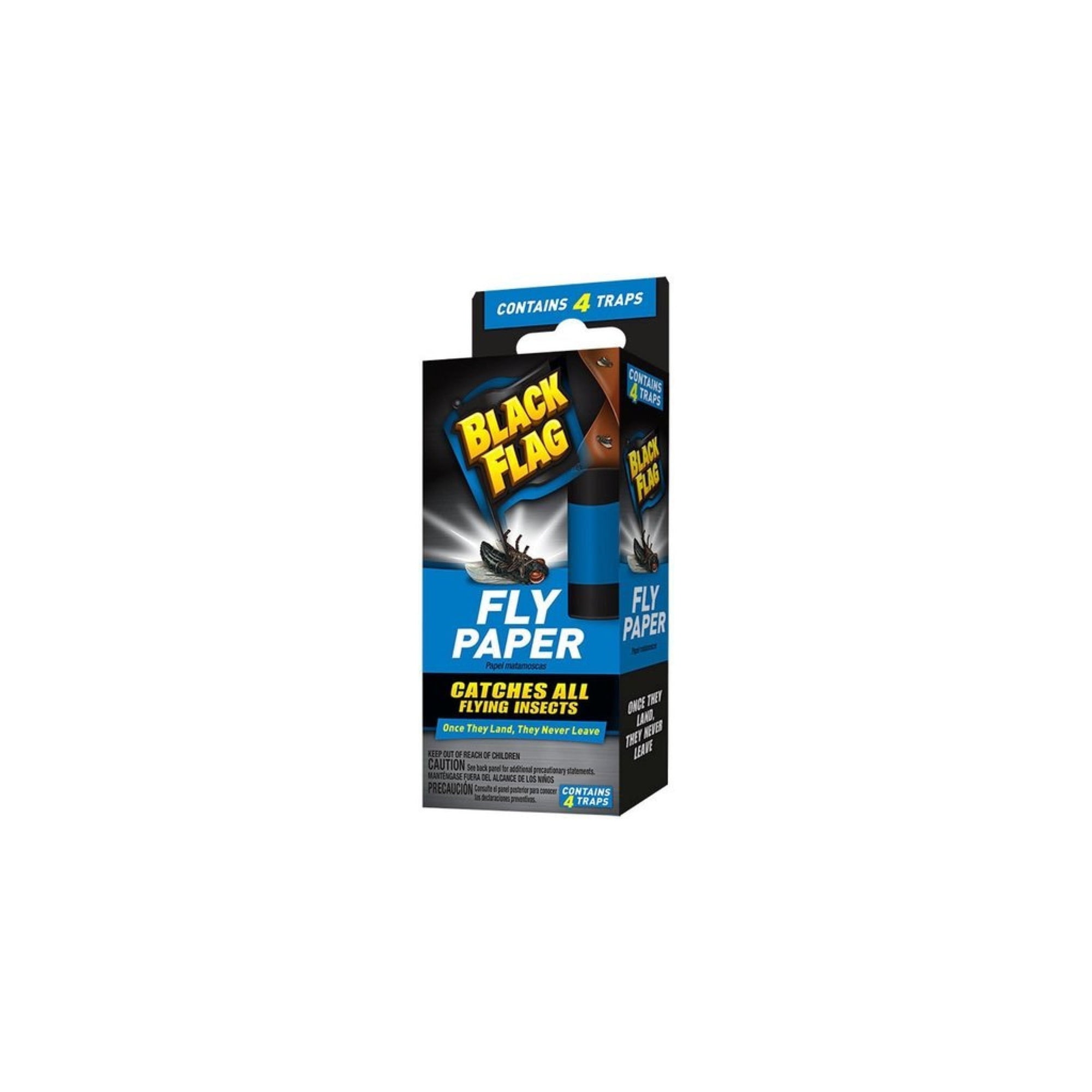 Black Flag Hg-11016 Fly Paper, 4-Count