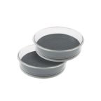 Spectrum HEXA Small Lazy Susan, 7.5 in, Pack of 2, Charcoal
