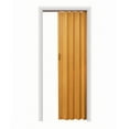 thumbnail image 1 of Spectrum Homestyle Oakmont Oak PVC Folding Door Fits 48"wide x 80"high, 1 of 8