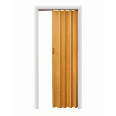 Spectrum Homestyle Oakmont Oak PVC Folding Door Fits 48"wide x 80"high