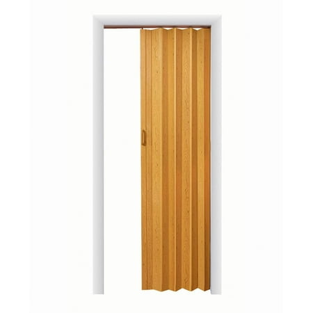 Spectrum Homestyle Oakmont Oak PVC Folding Door Fits 48"wide x 80"high