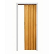 Spectrum Homestyle Oakmont Oak PVC Folding Door Fits 48"wide x 80"high