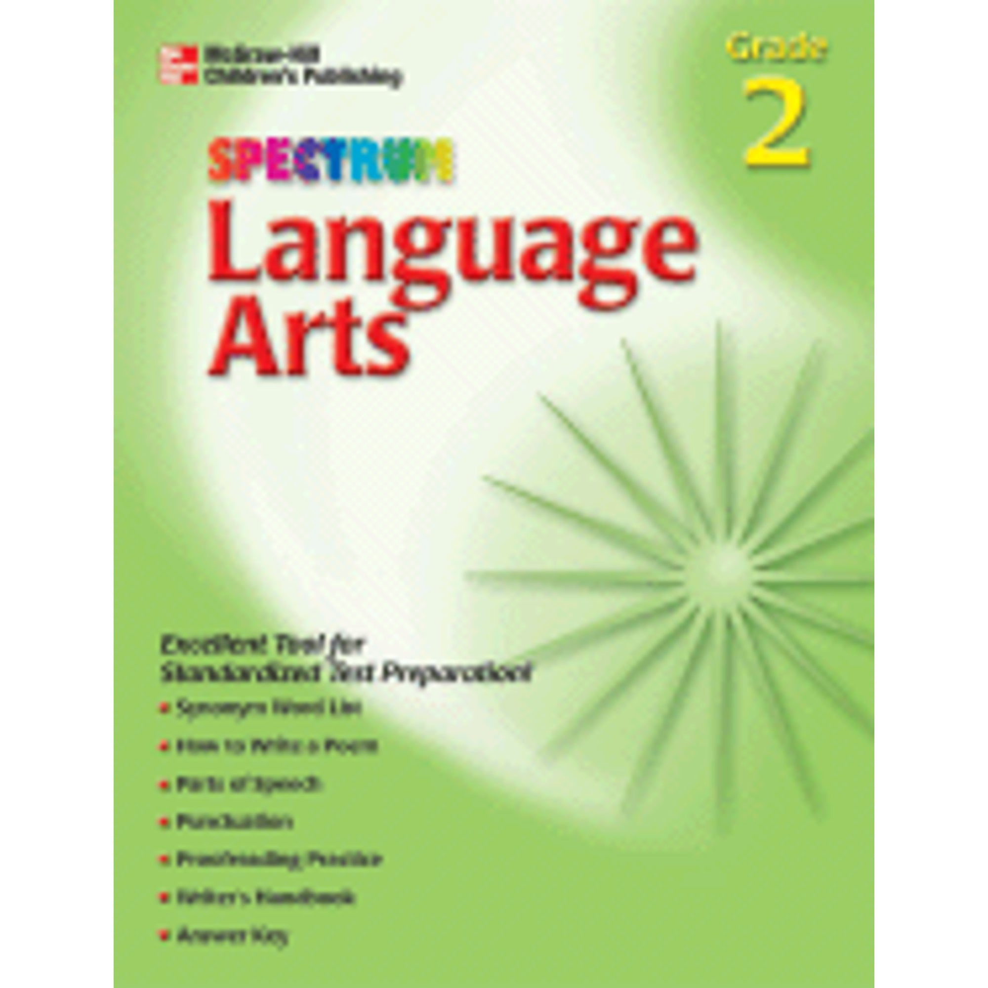 Spectrum Language Arts, Grade 2 (Paperback) by Betty Jane Wagner, School Specialty Publishing, Carson-Dellosa Publishing