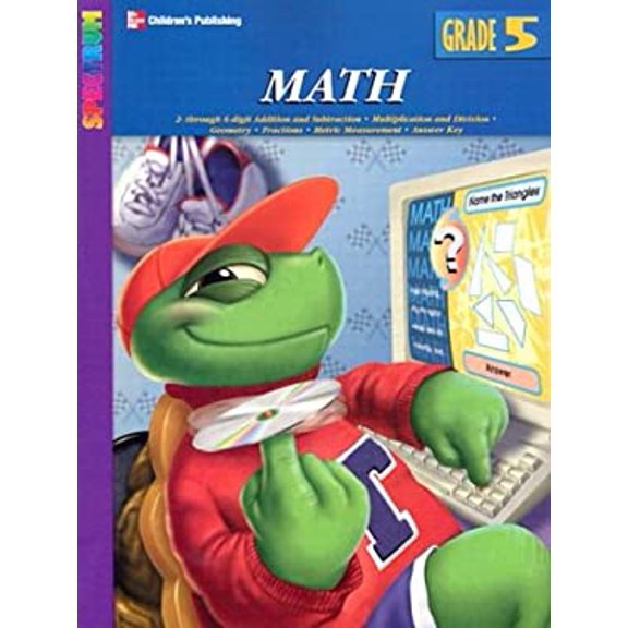 Pre-Owned Spectrum Math, Grade 5 (Paperback) 1577684052 9781577684053