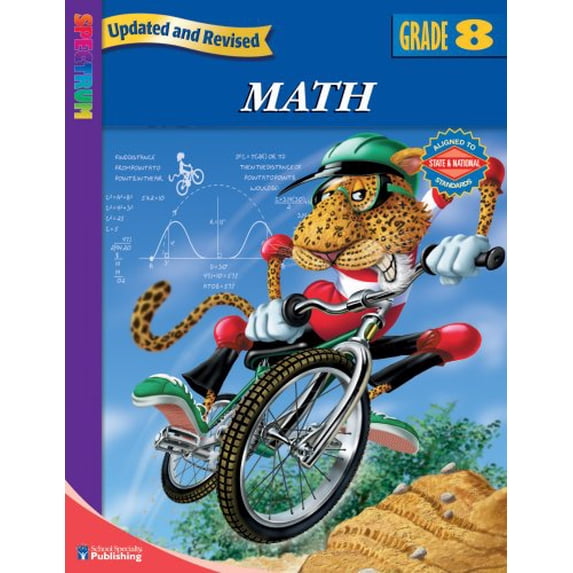 Pre-Owned Spectrum Math, Grade 8 (Paperback) 0769637086 9780769637082