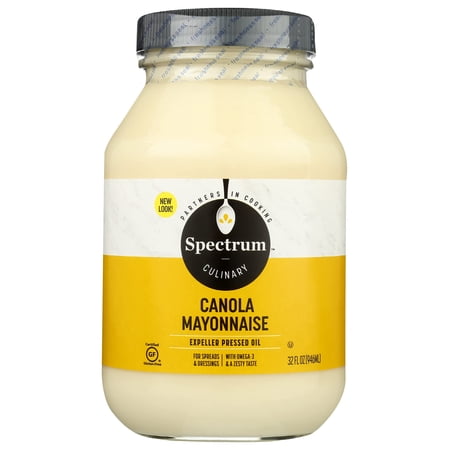 Spectrum Mayonnaise, Canola, 32 oz