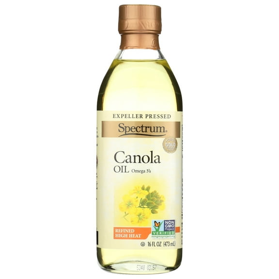 Spectrum Naturals Canola Oil, 16 Oz.
