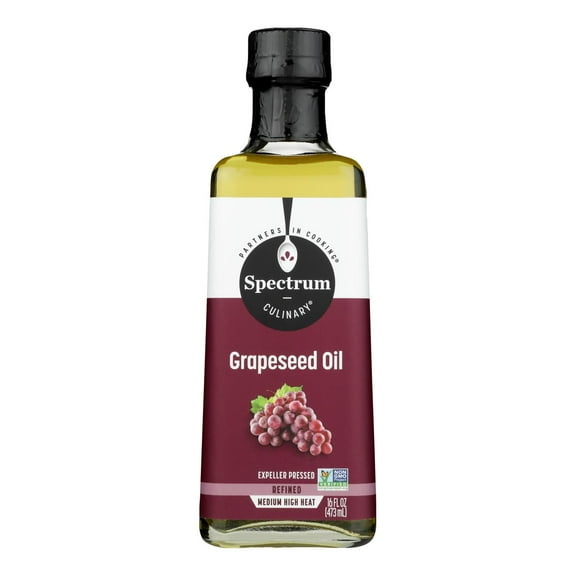 Spectrum Naturals Grapeseed Oil, 16 oz.