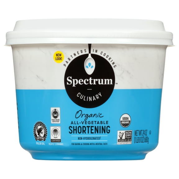 Spectrum Naturals Organic Shortening 24 oz (Pack Of 4)