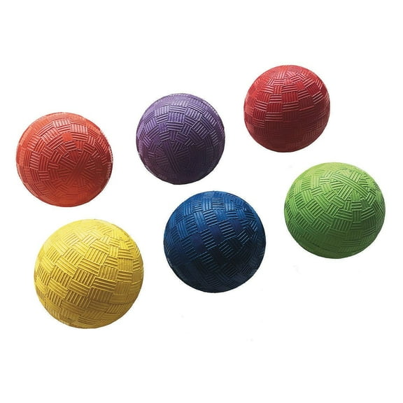 Spectrum "No-Inflate" Mini Playground Balls 2.5" Set (Set of 6)