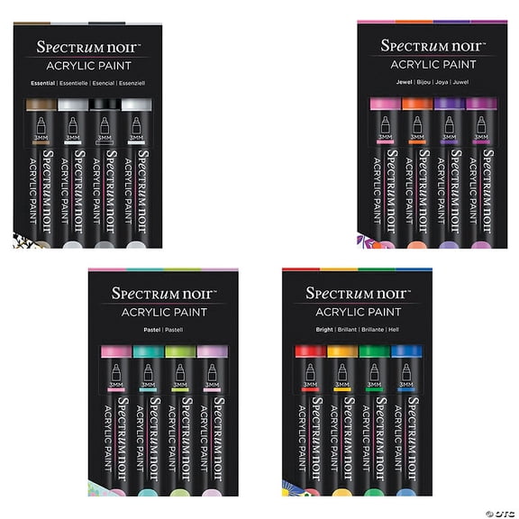 Spectrum Noir Acrylic Paint Marker Kit - 16 Pieces