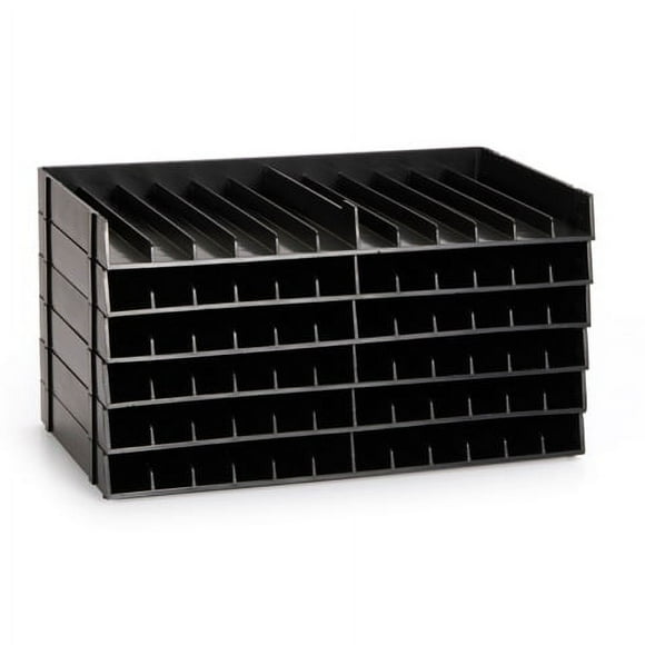 Spectrum Noir Marker Storage Trays Black 6/Pkg - Empty-Holds 72