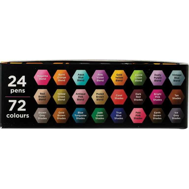 Spectrum Noir Alcohol Markers 24/Pkg Pastels —