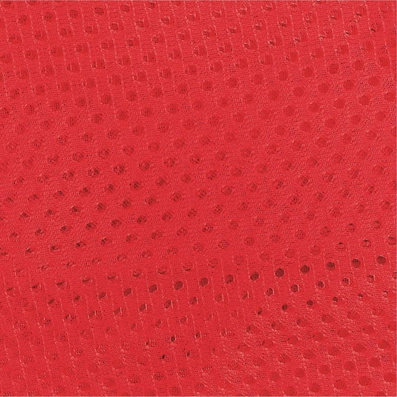 Spectrum Nylon Mesh Pinnies, Adult Size-Red
