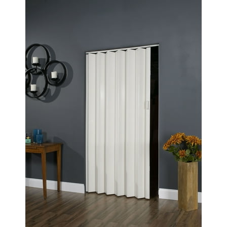 Spectrum Oakmont PVC Folding Door 48" x 80" White