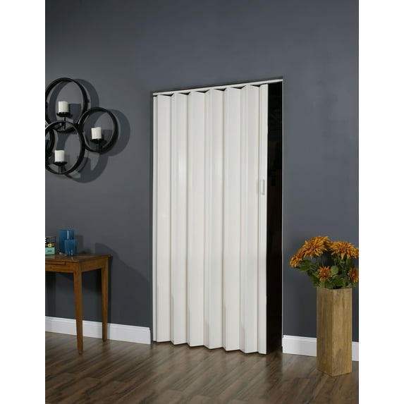 Spectrum Oakmont PVC Folding Door 48" x 80" White