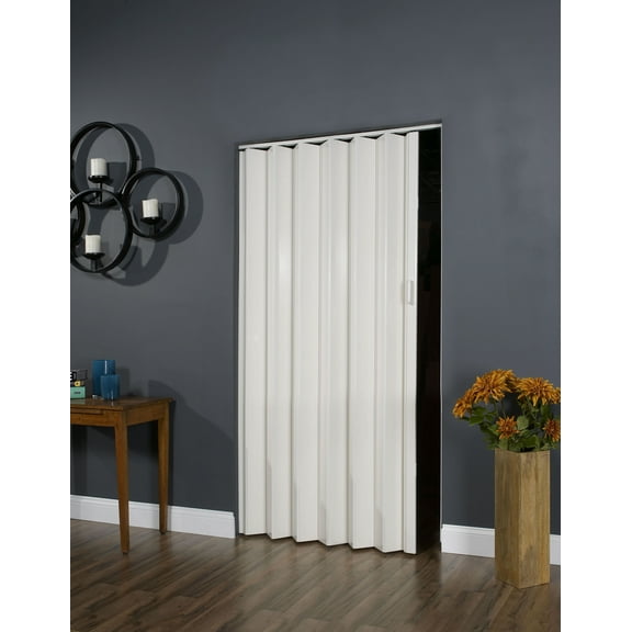Spectrum Oakmont PVC Folding Door 48" x 80" White