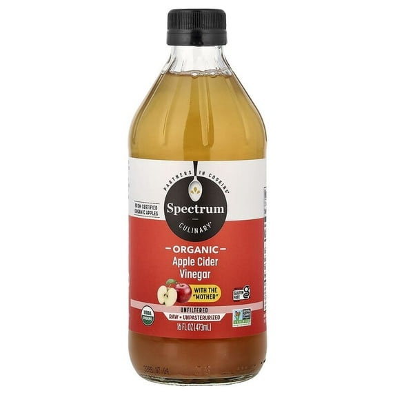 Spectrum Organic Apple Cider Vinegar with the Mother 16 fl oz
