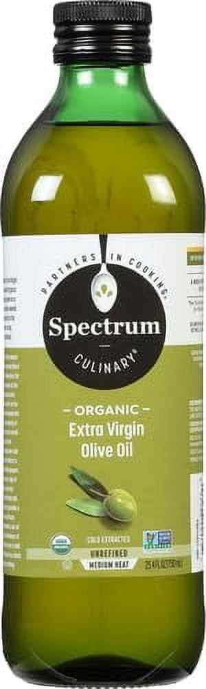 Spectrum Organic Extra Virgin Olive Oil -- 25.4 fl oz Pack of 2