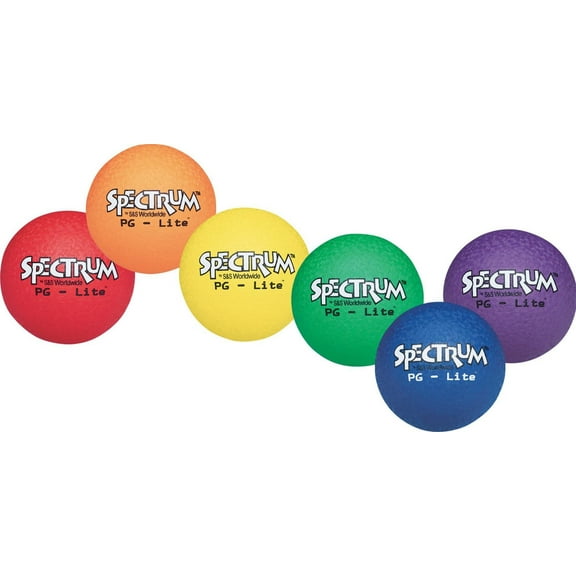 Spectrum PG-Lite Playground Balls, 8-1/2 (Set of 6)