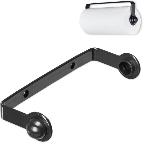 Spectrum Paper Towel Holder for Under Cabinet - Hanging Wall Mount for Kitchen