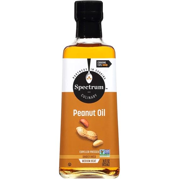 Spectrum Peanut Oil 16 fl oz Pack of 3