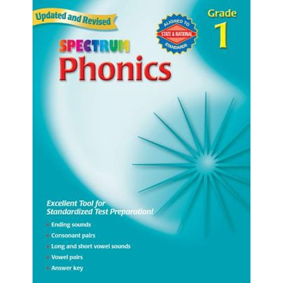 Pre-Owned Phonics, Grade 1 (Spectrum) (Paperback) 076968291X 9780769682914