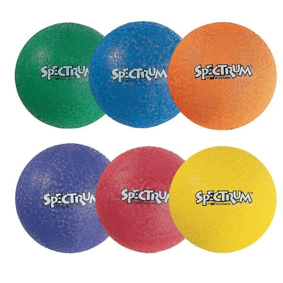 Spectrum Playground Balls, 6" (Set of 6)