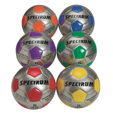 Spectrum™ Playmaker Soccer Ball, Size 5 (Set of 6)