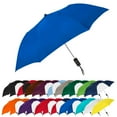 thumbnail image 1 of The Spectrum Popular Style 42" Automatic Open Windproof Travel Umbrella for Rain, Wind & Sun, Sturdy Lightweight Small Portable Folding Umbrella for Men and Women, Royal Blue, 1 of 6