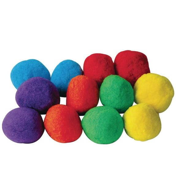 Spectrum™ Puff Balls, 4" (Pack of 12)